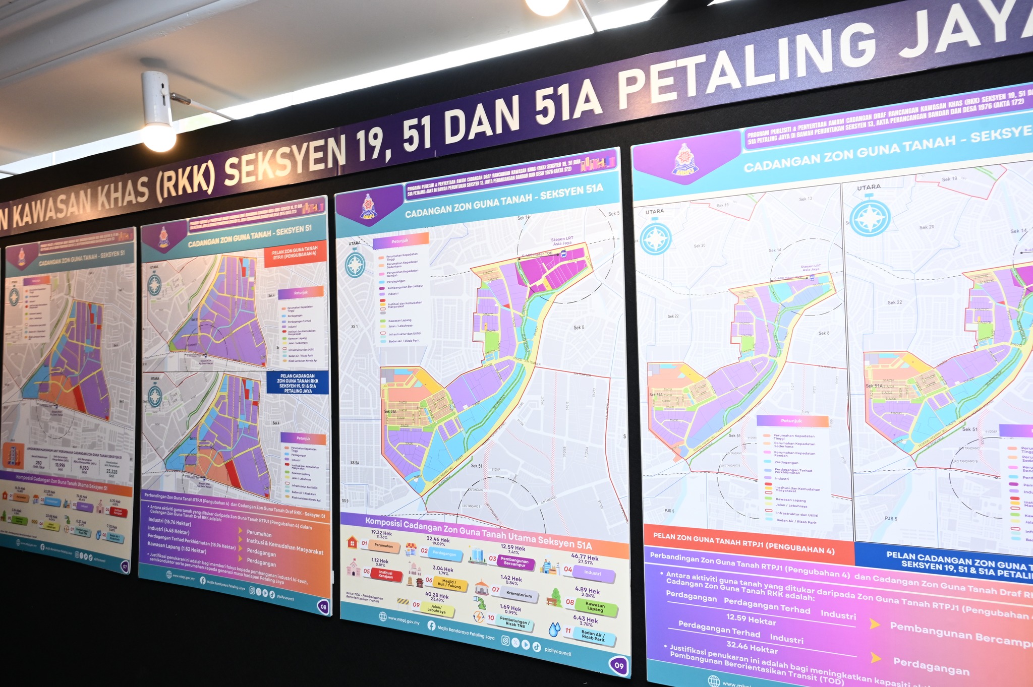 MBPJ bentang draf pembangunan RM1.7 bilion libat Seksyen 19, 51, 51A