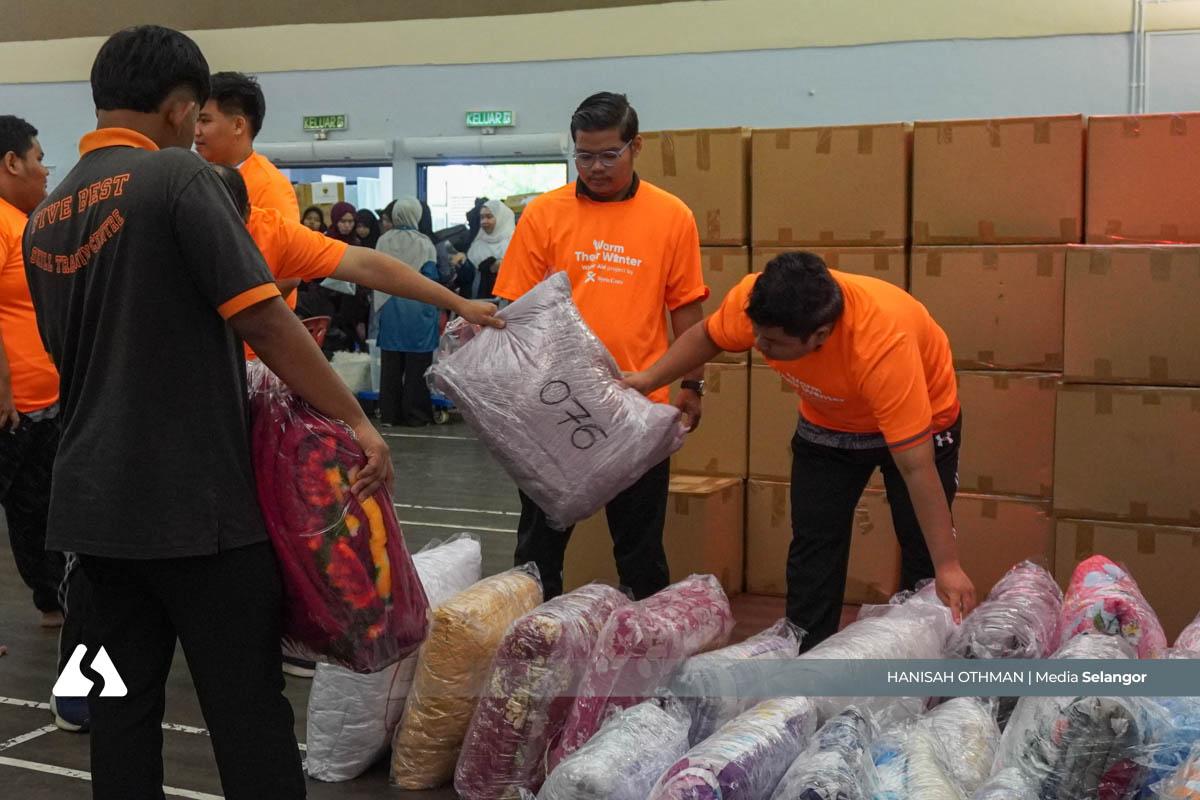 Kontena kasih Malaysia, bantu penduduk Syria hadapi musim sejuk