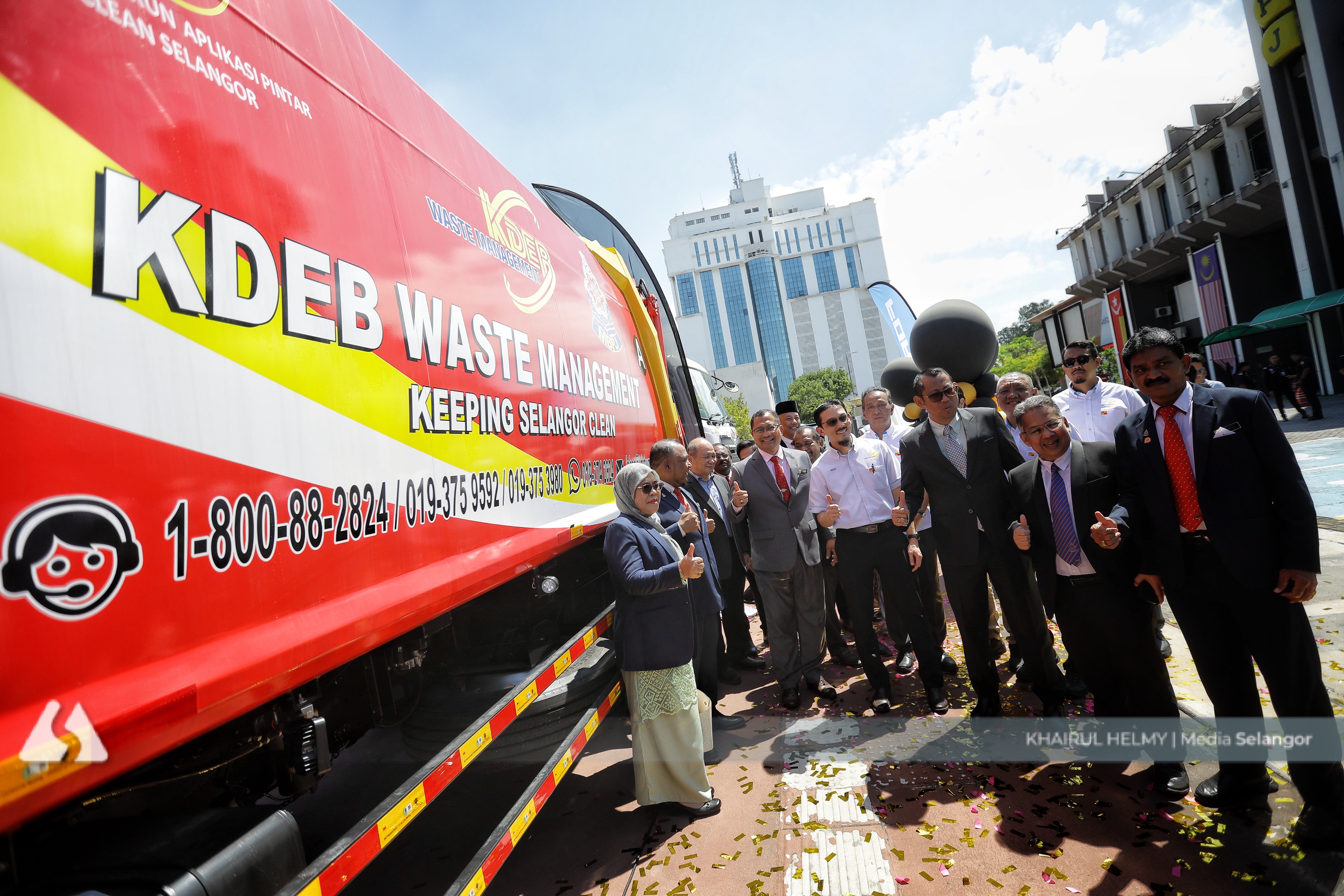 垃圾与公共清洁年耗6790万 灵市长:为市民提供最优质服务!