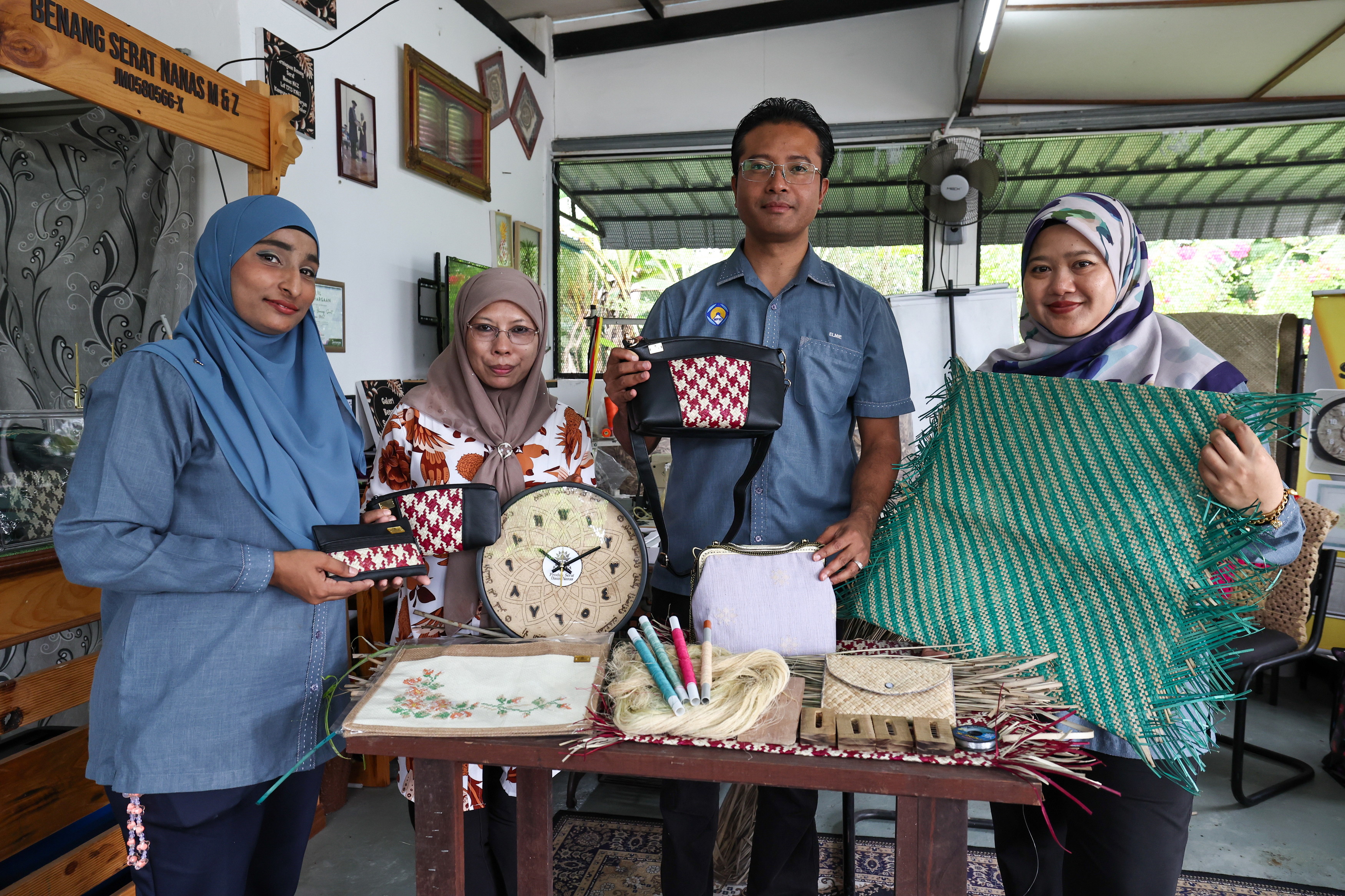 LPNM hasilkan anyaman daun nanas, buka peluang ekonomi luar bandar