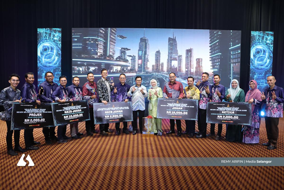 Selangor perkukuh budaya inovasi, transformasi digital, terima 364 penyertaan anugerah inovasi