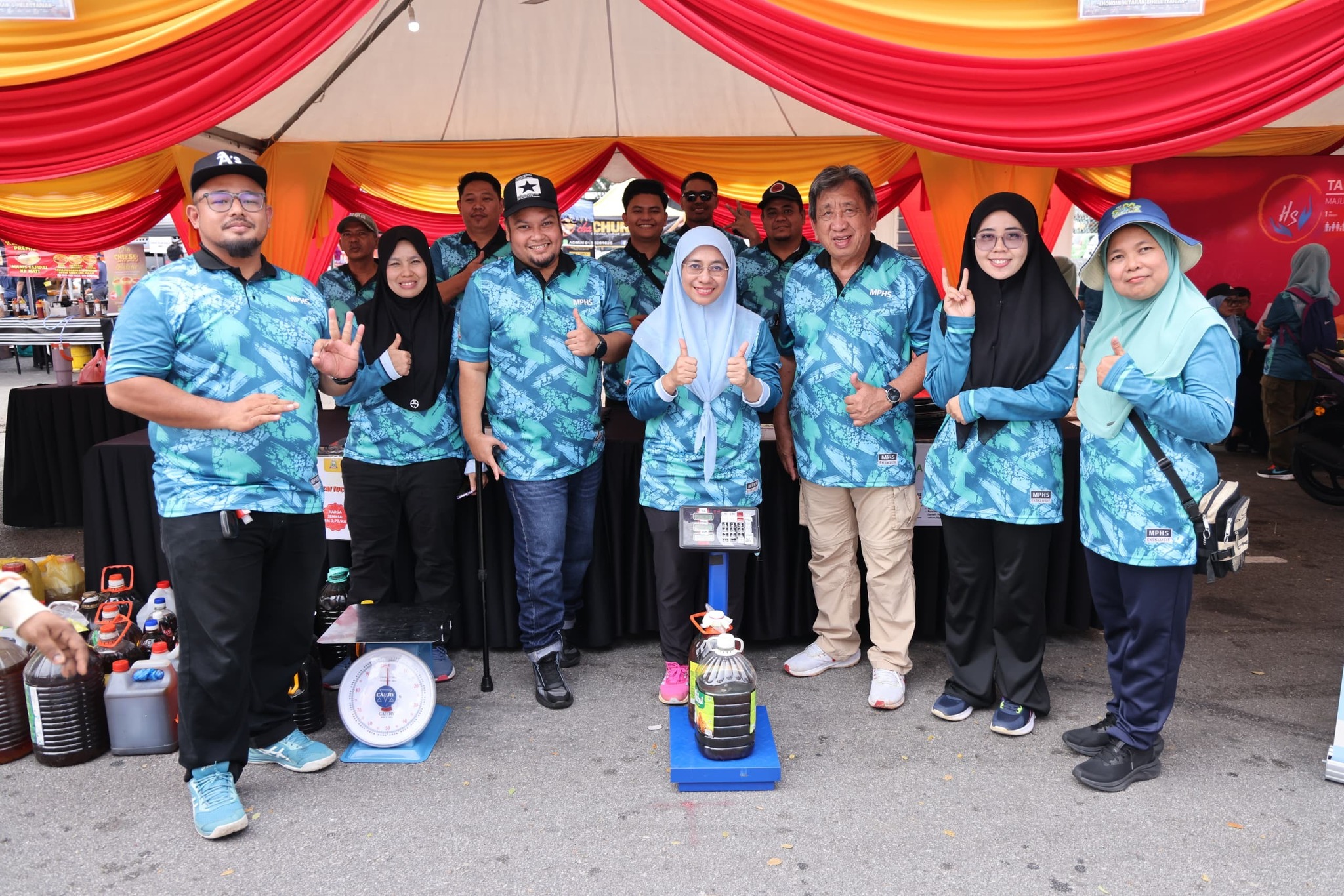 Program Hari Tanpa Kenderaan MPHS kumpul 460kg bahan kitar semula