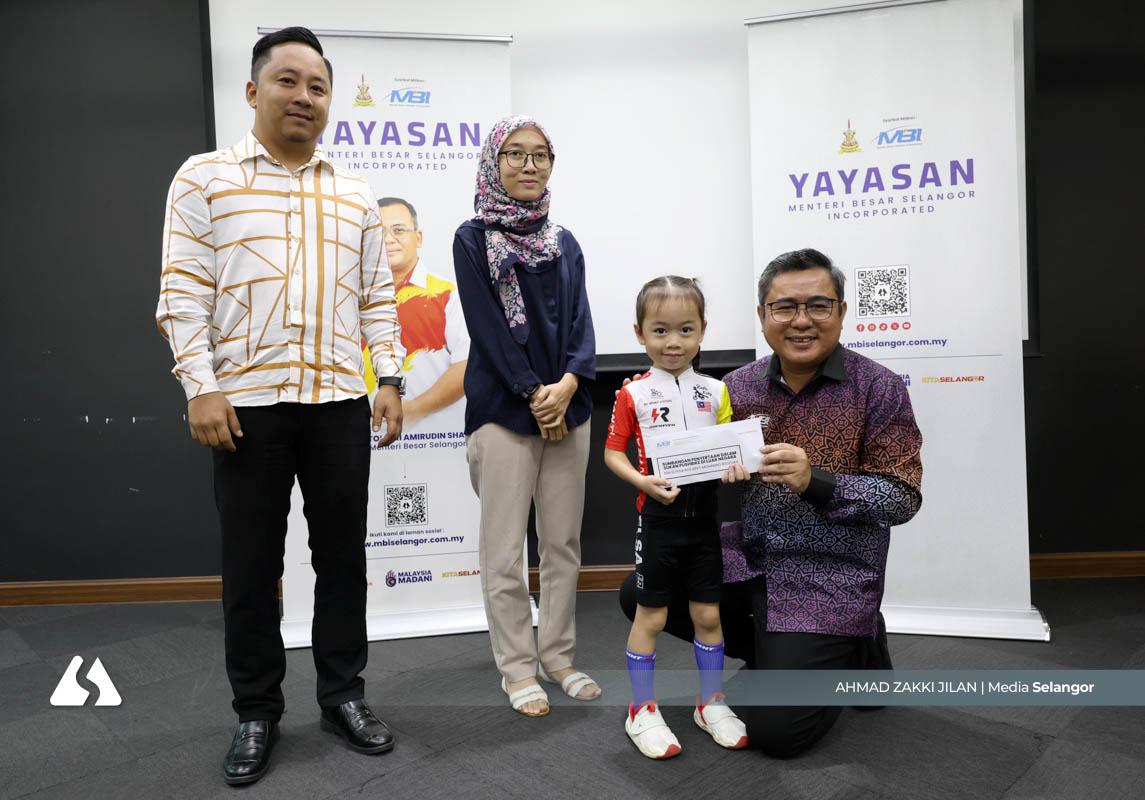 Tiga bakat muda Selangor terima bantuan Yayasan MBI sertai kejohanan antarabangsa