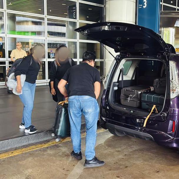 涉嫌KLIA拉客   疑“黑车”司机当场被捕！