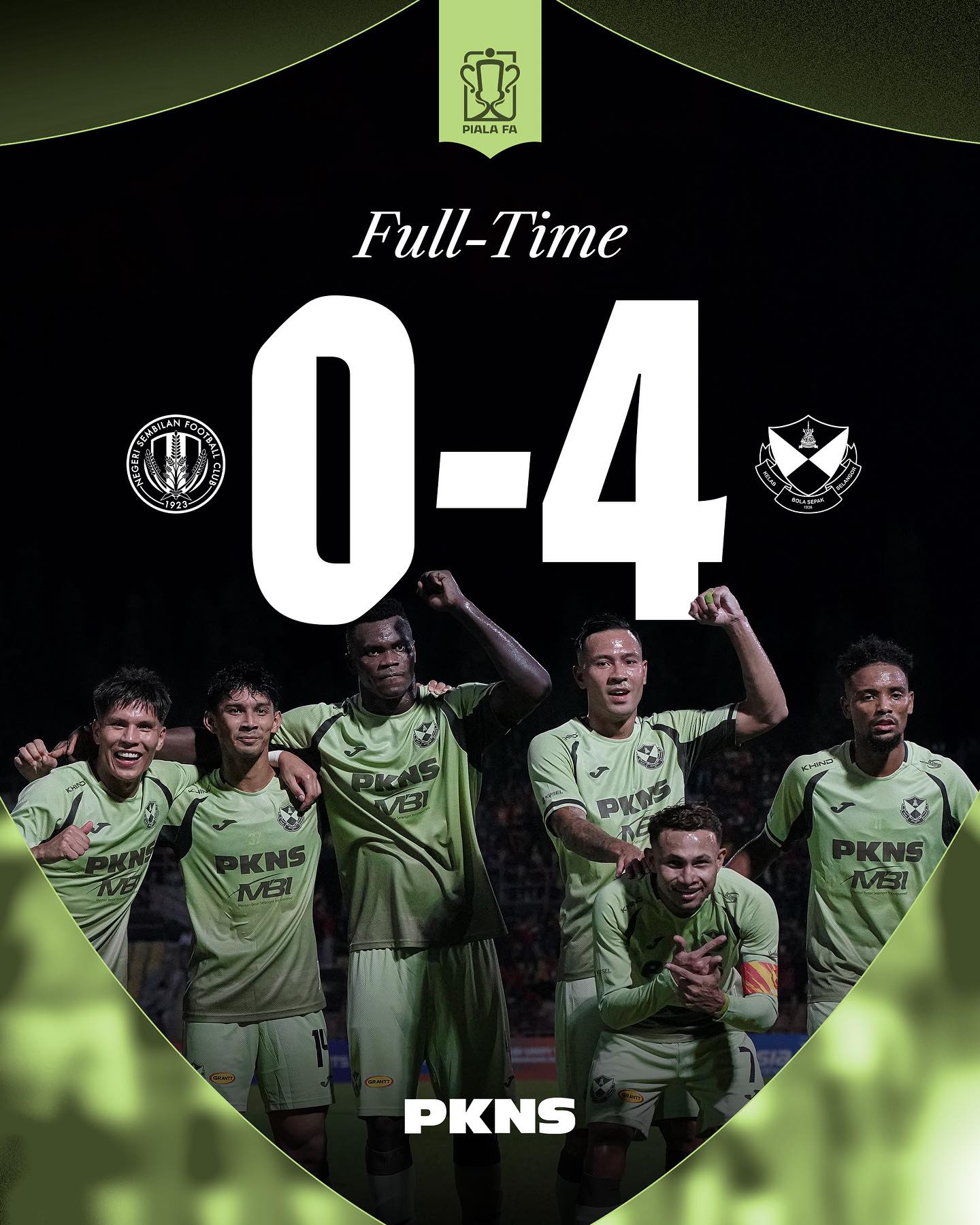 Selangor FC benam Negeri Sembilan 4-0, Faisal Halim jaring dua gol