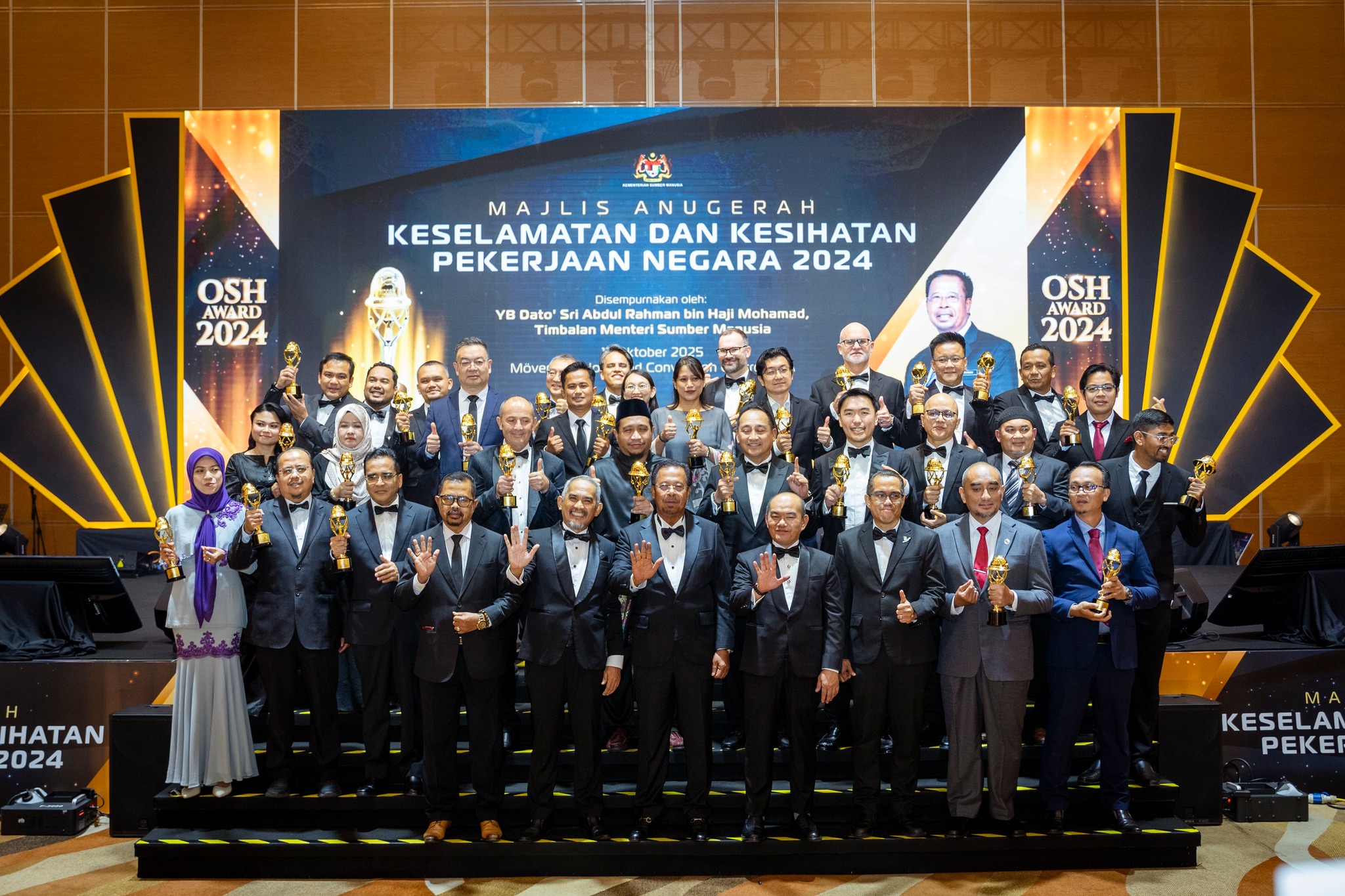 KSSB menang anugerah NCOSH 2024, bukti komitmen utuh terhadap keselamatan pekerja