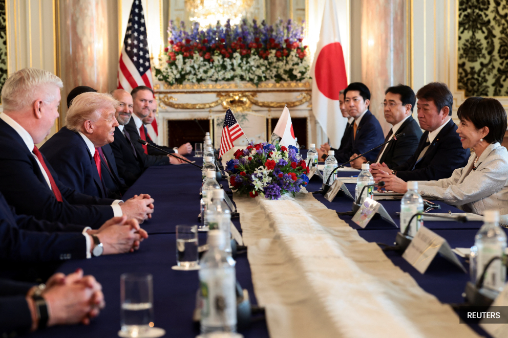 Trump praises Japan's 'great' female leader who offers deals in trade, critical minerals