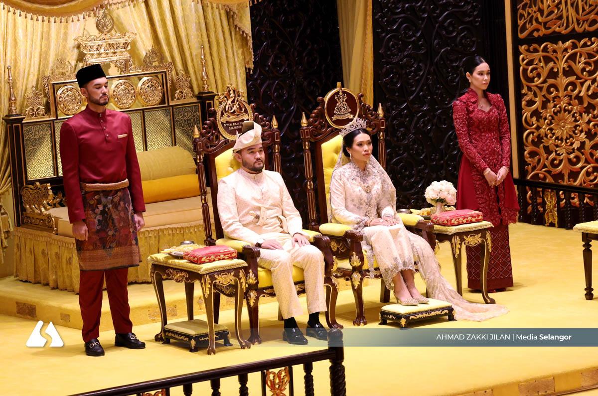 Royal wedding ceremony held with full tradition, custom