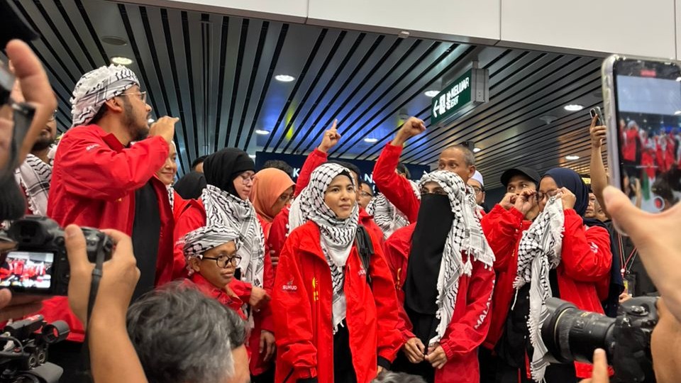 23 Malaysian GSF volunteers come home