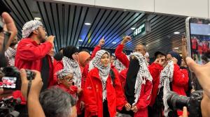 23 Malaysian GSF volunteers come home