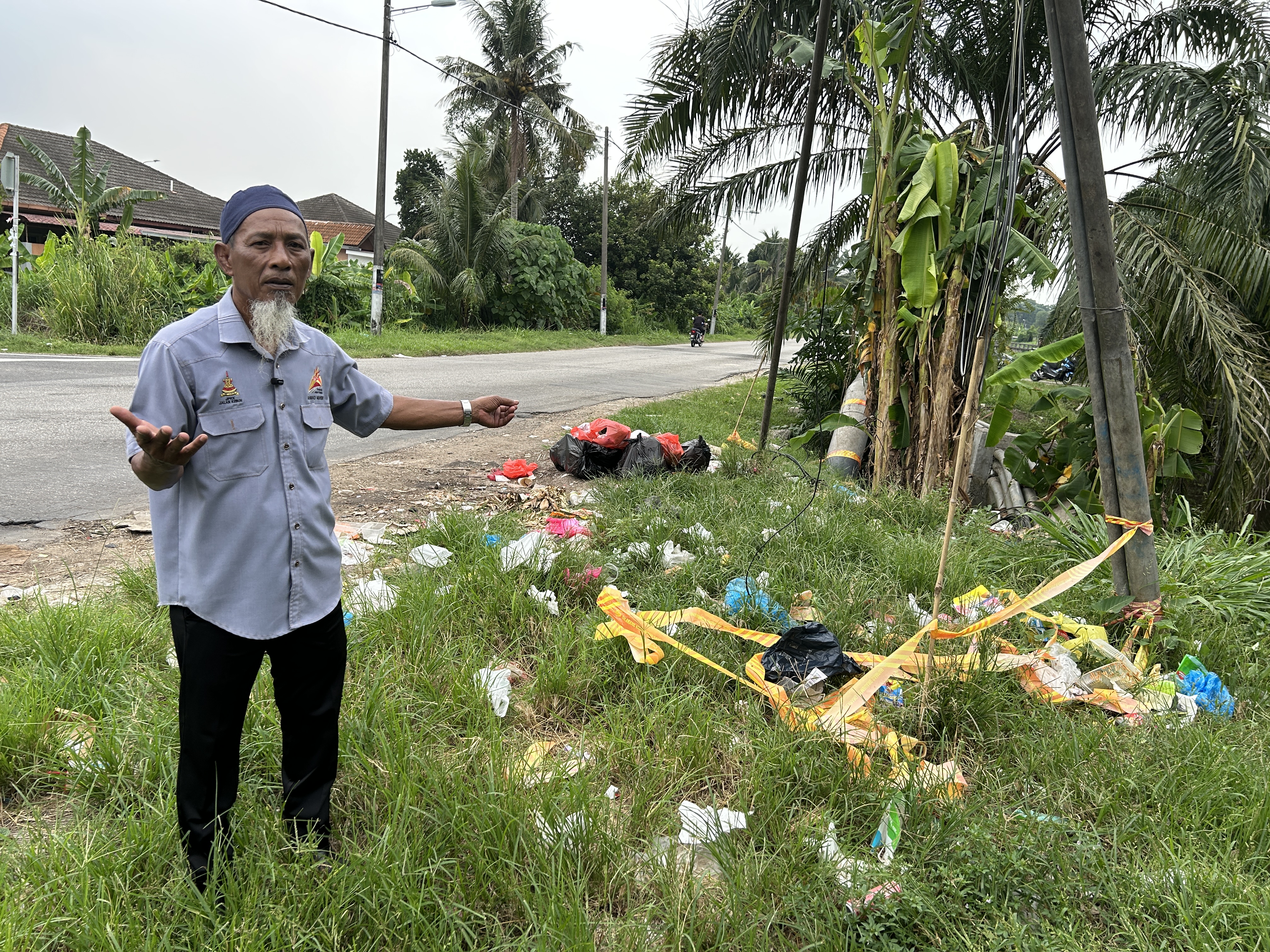 MBSA giat hapus pembuangan sampah haram Kampung Jalan Kebun