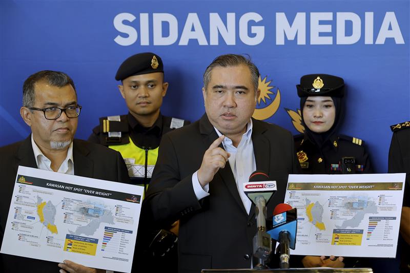 Perang lebih muatan dilancar, tiada kompromi terhadap pengusaha, pemandu kenderaan perdagangan  