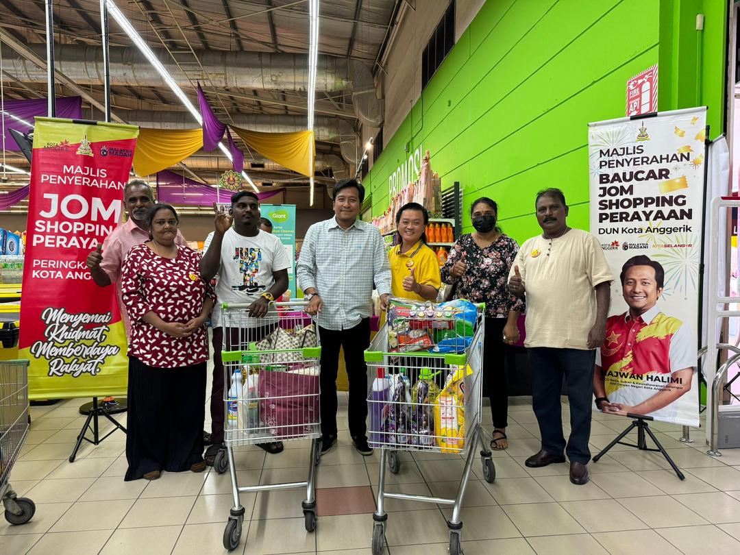 350 orang terima baucar RM200 sempena Deepavali di Kota Anggerik