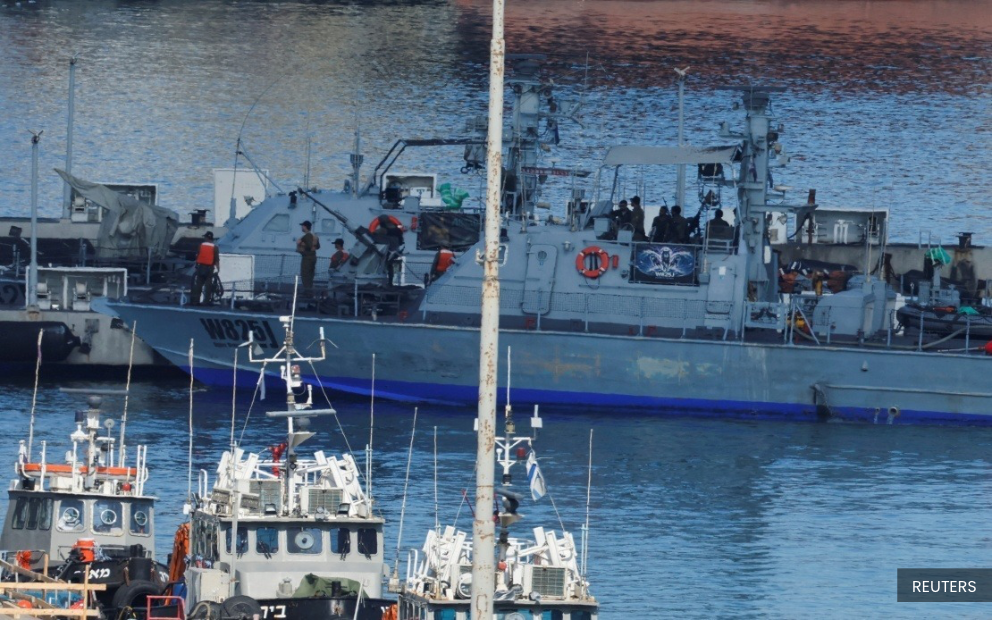 Detained Malaysians of the flotilla arrive at Israel’s Ashdod port
