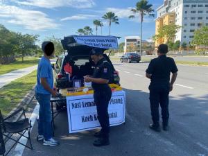 雪邦市议会取缔无牌小贩　5充公行动发6罚单