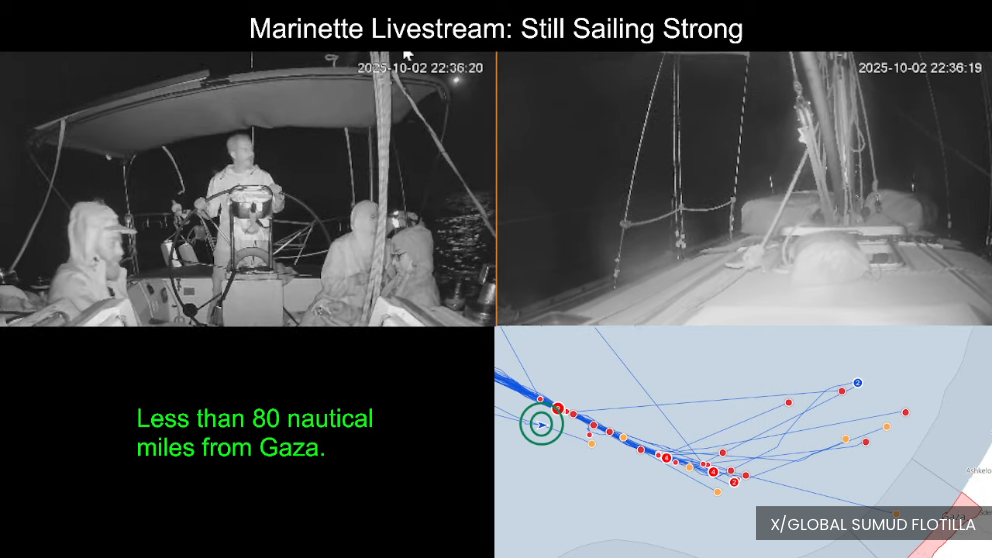 Hope still floats as the Marinette sails on