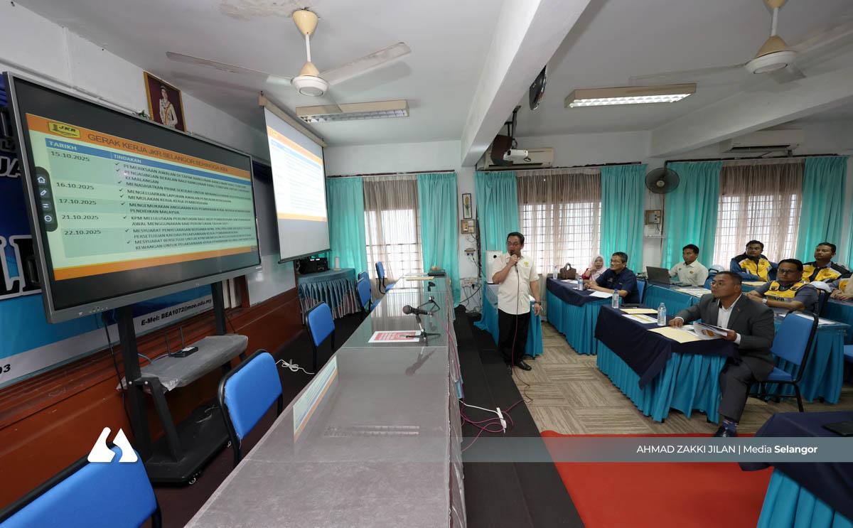 Empat sekolah di Sijangkang dibaik pulih tiga bulan, kos lebih RM10 juta