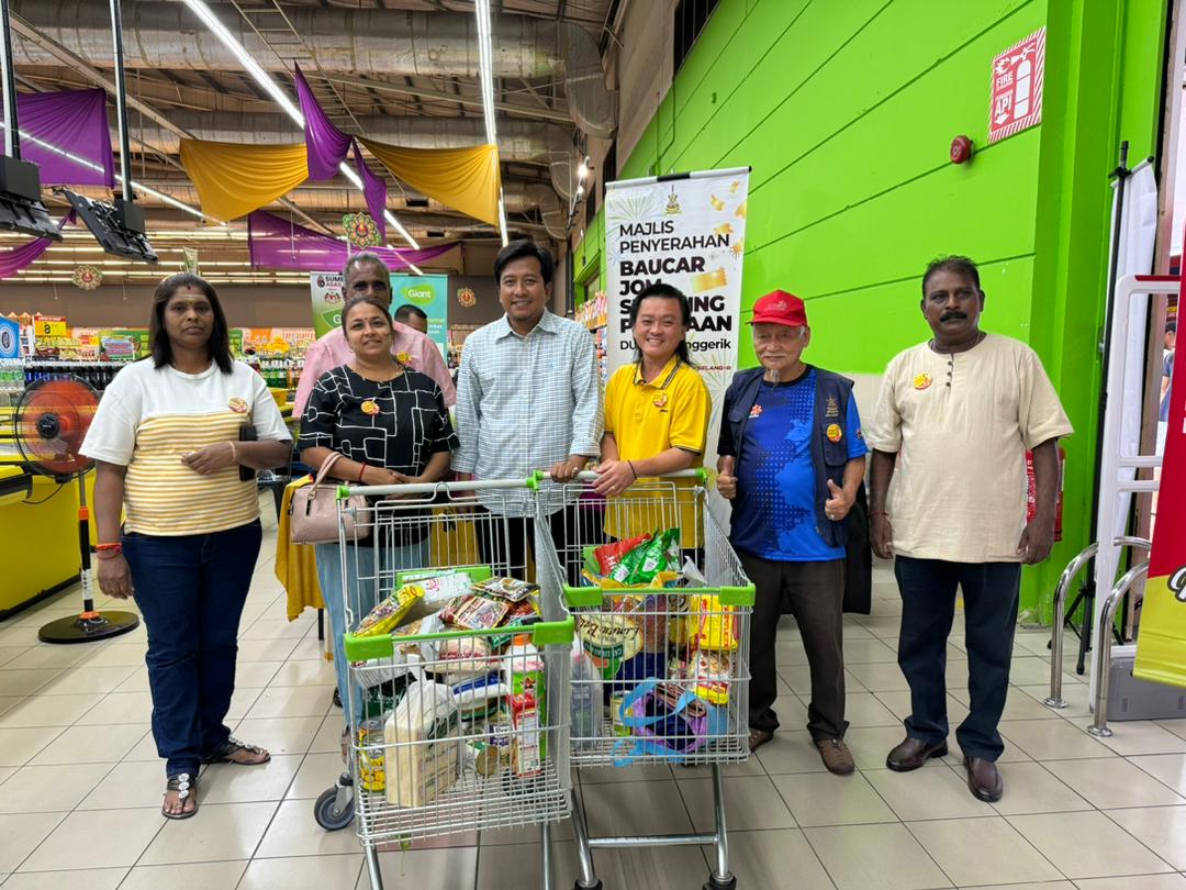 350 orang terima baucar RM200 sempena Deepavali di Kota Anggerik