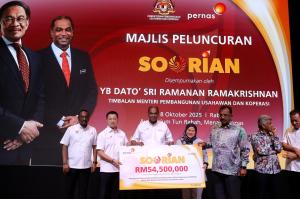 இந்திய வர்த்தகர்களுக்காக சூரியன் திட்டம் அறிமுகம்: டத்தோஶ்ரீ ரமணன் ராமகிருஷ்ணன் தகவல்