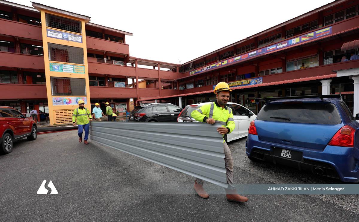JKR: Baik pulih empat sekolah di Sijangkang siap sepenuhnya Januari depan