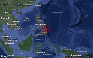 Gempa bumi kuat berlaku di Mindanao, Filipina