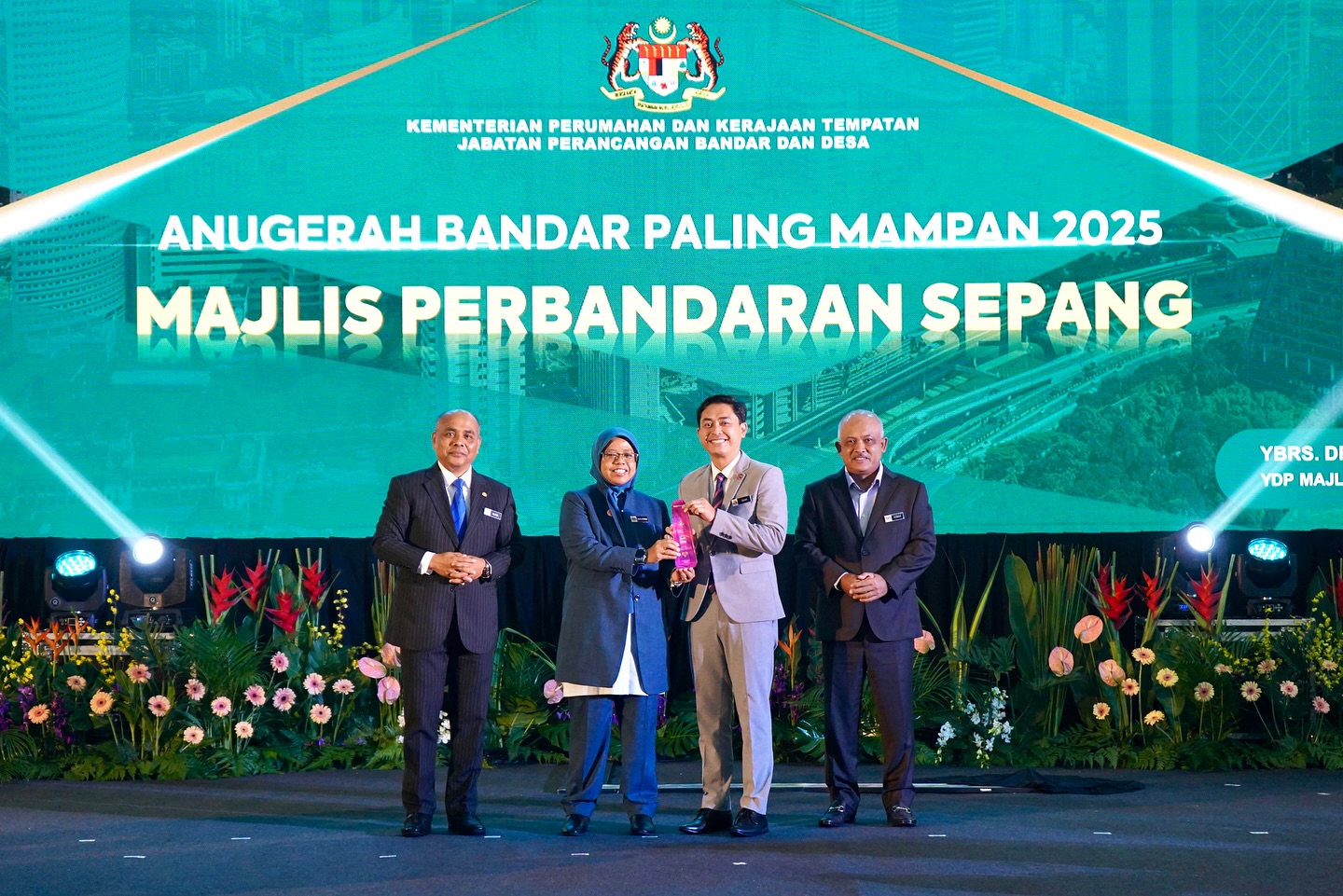 MPSepang dinobat Bandar Paling Mampan Kategori Perbandaran 2025