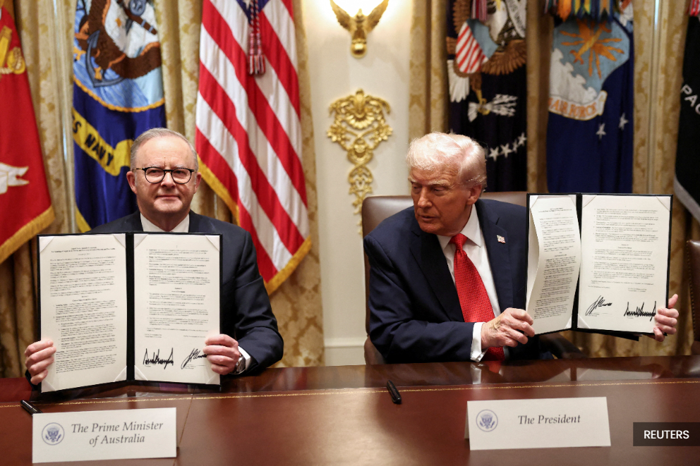 Trump, Albanese sign critical minerals agreement to counter China