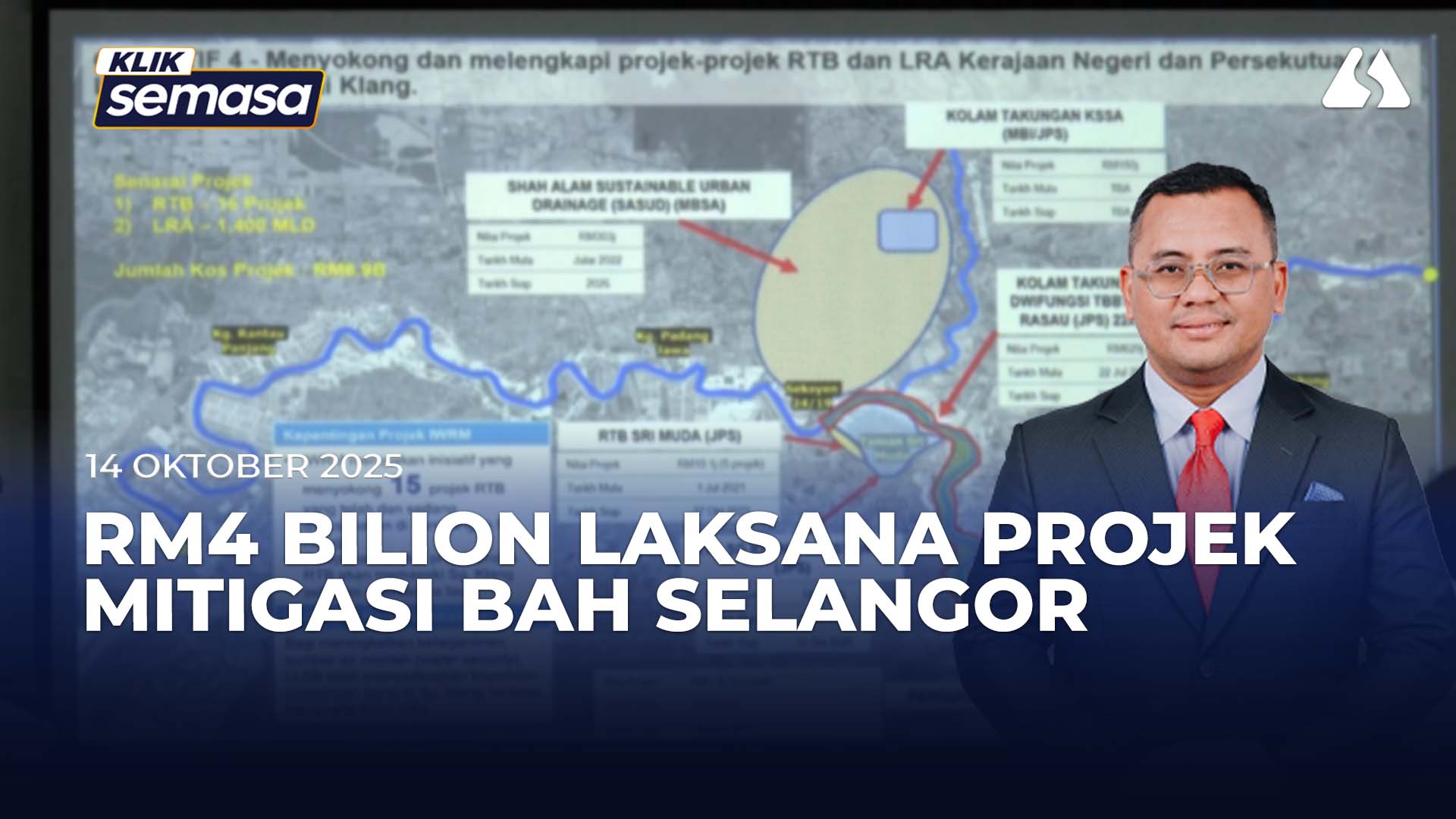 முக்கிய பகுதிகளில் ஷா ஆலம் மாநகராட்சி வெள்ளத் தடுப்பு நடவடிக்கைகளை வலுப்படுத்தியுள்ளது