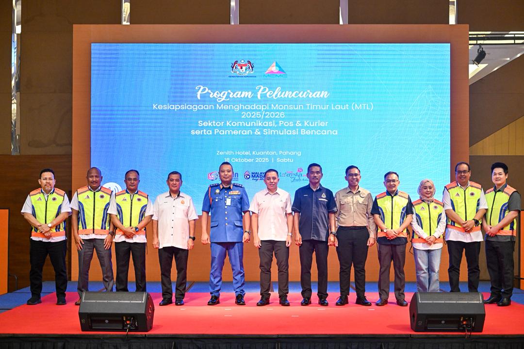 SKMM perkukuh kesiapsiagaan komunikasi hadapi Monsun Timur Laut