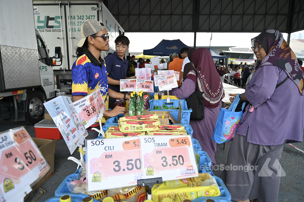 Jualan Ehsan Rahmah bantu jimat belanja dapur, barang murah, berkualiti