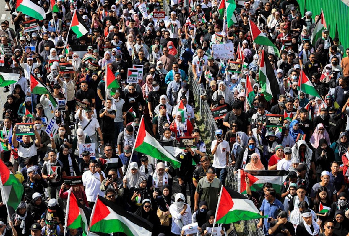 Gema Bebas Palestin dari KL rentas dunia