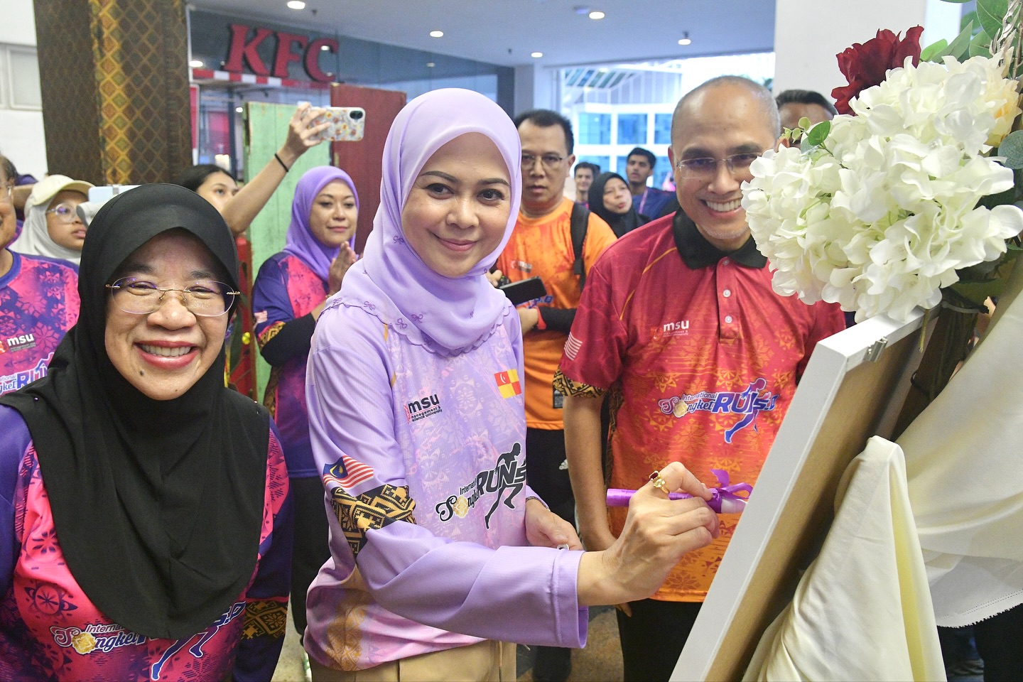 MSU himpun 6,000 peserta Larian Songket, dirai Tengku Permaisuri Selangor