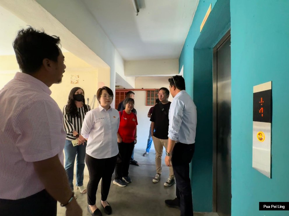 甲洞逸福园获363万全面换升降机  潘佩玲：8000住户受惠