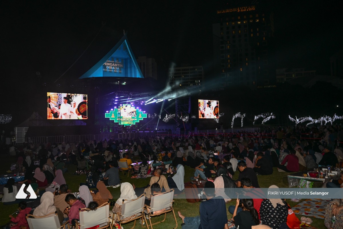 Majlis Santunan Kasih Pengantin Diraja erat hubungan istana dan rakyat