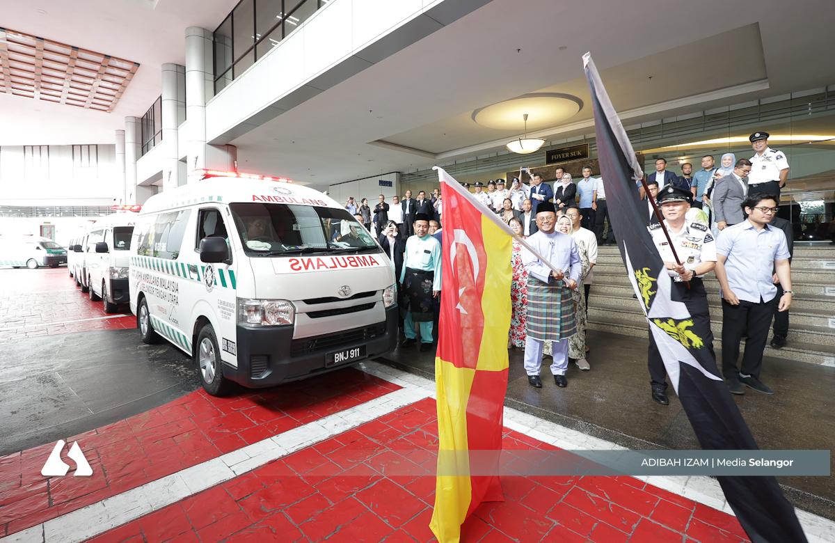 Selangor tawar khidmat ambulans percuma, ringan beban rakyat ke fasiliti kesihatan