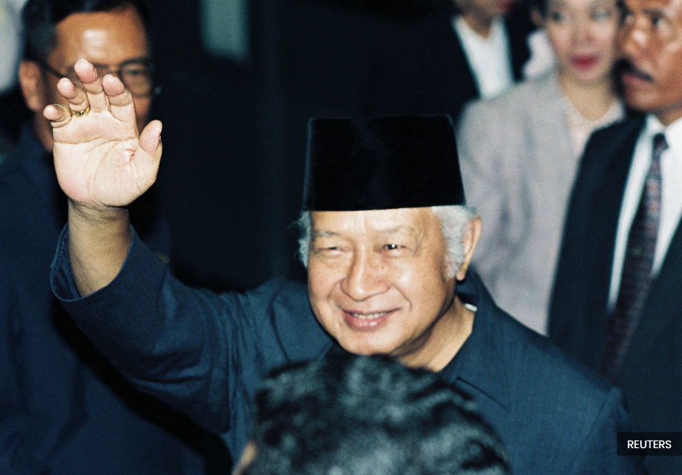 Indonesia grants national hero status to late strongman Suharto
