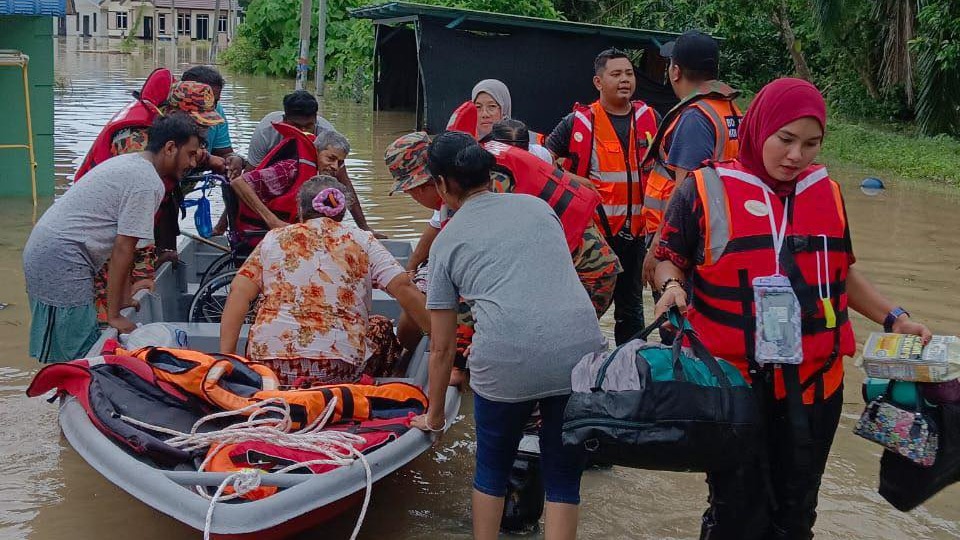 Pulau Pinang, Perak pula terjejas banjir, jumlah mangsa tiga negeri terus meningkat