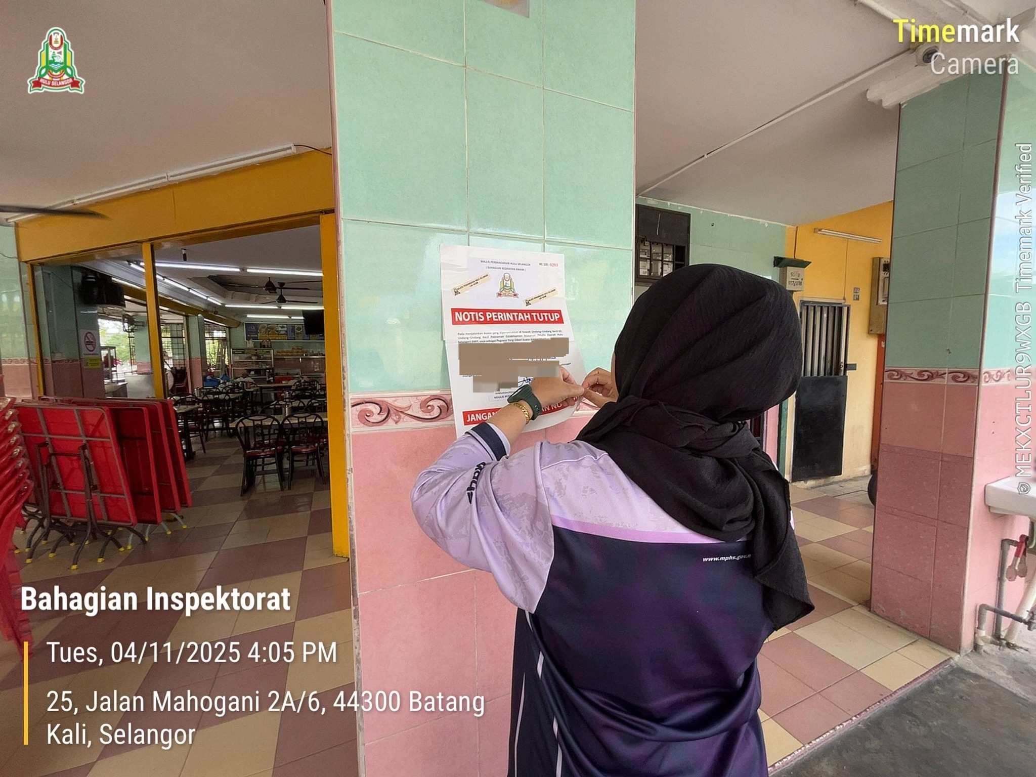 Dapur kotor, najis tikus dan lipas, premis makanan di Batang Kali diarah tutup