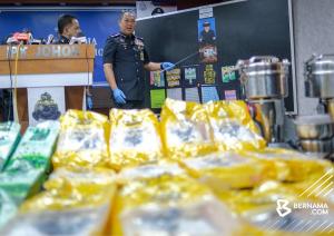 Rumah teres diserbu, dadah bernilai RM11.4 juta dirampas