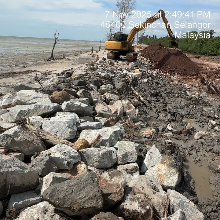 Ban pecah di Sekinchan, 35 keluarga terjejas, baik pulih dilaksana segera