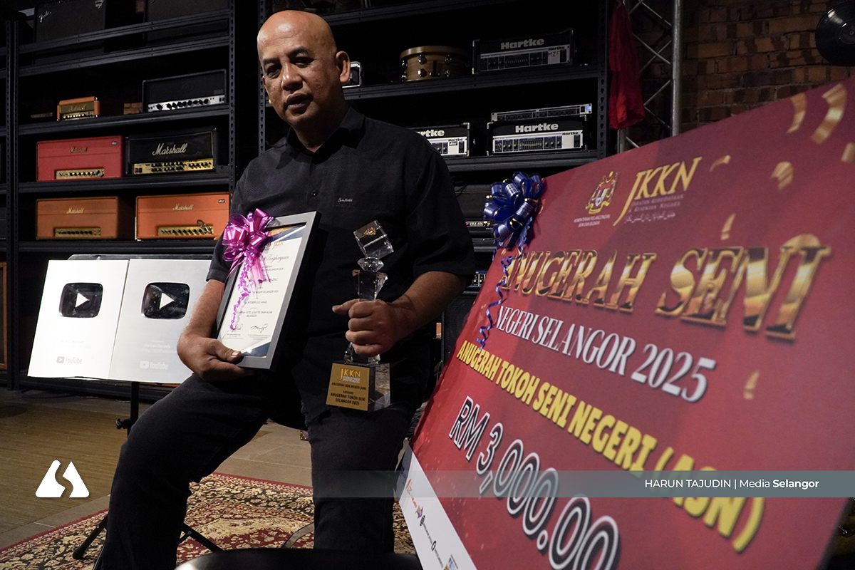 Wak Khair dari penghantar surat ke Tokoh Seni Selangor