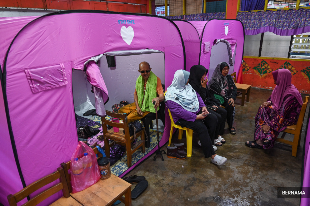 雪州水灾灾情好转   4县仅剩975灾民