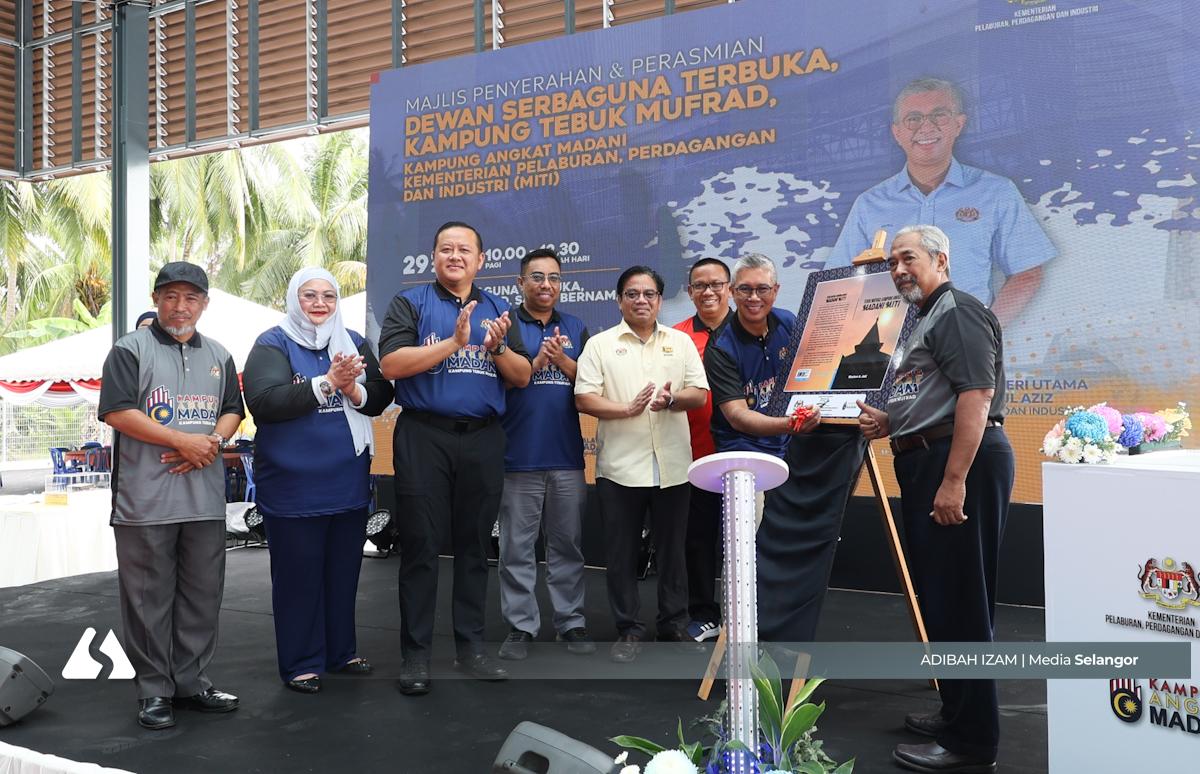 Dewan serbaguna lonjak aktiviti komuniti, Tebuk Mufrad dipilih Kampung Angkat Madani