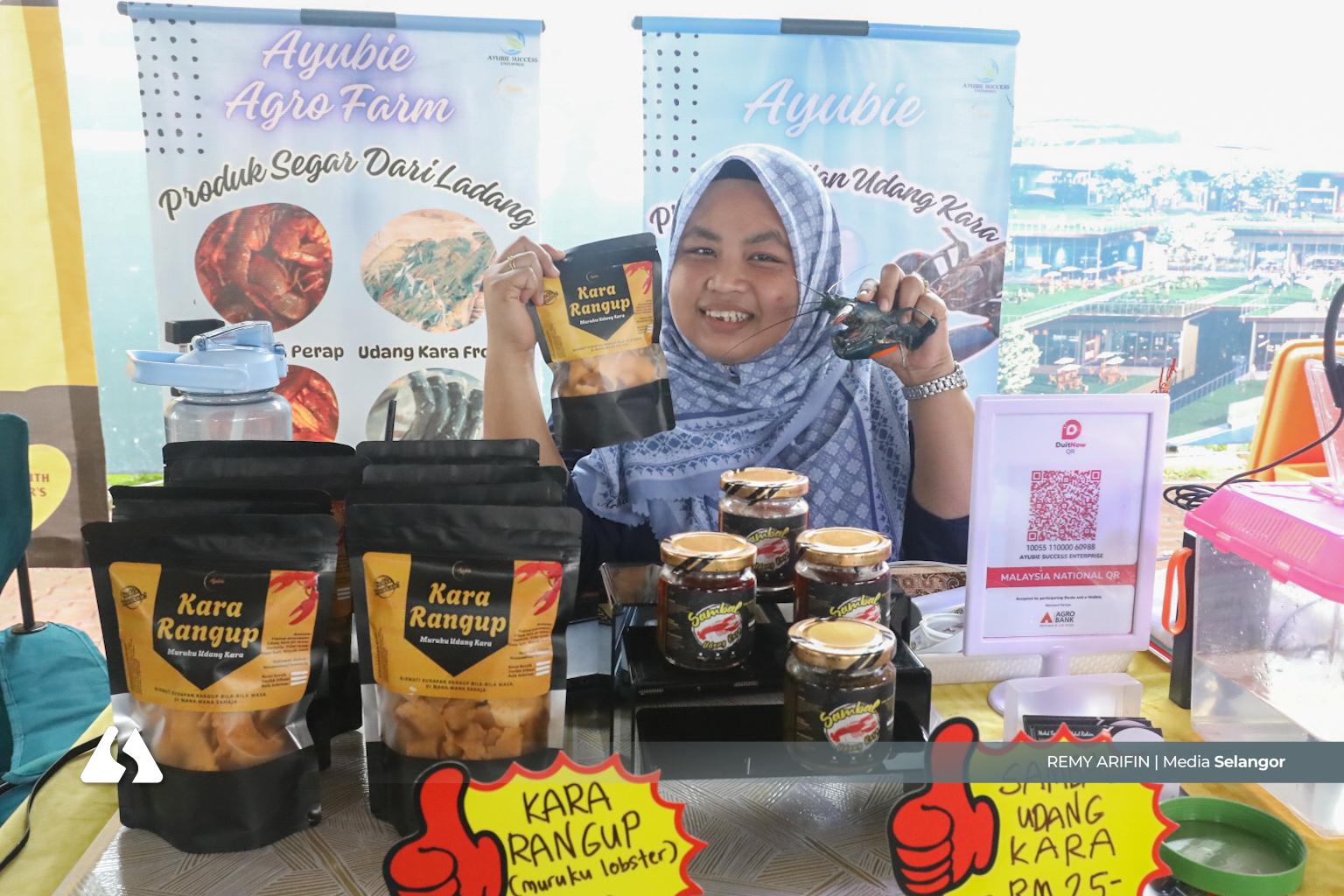 Pancing udang kara antara tarikan pengunjung Selangor Halalvibe Fest 2025