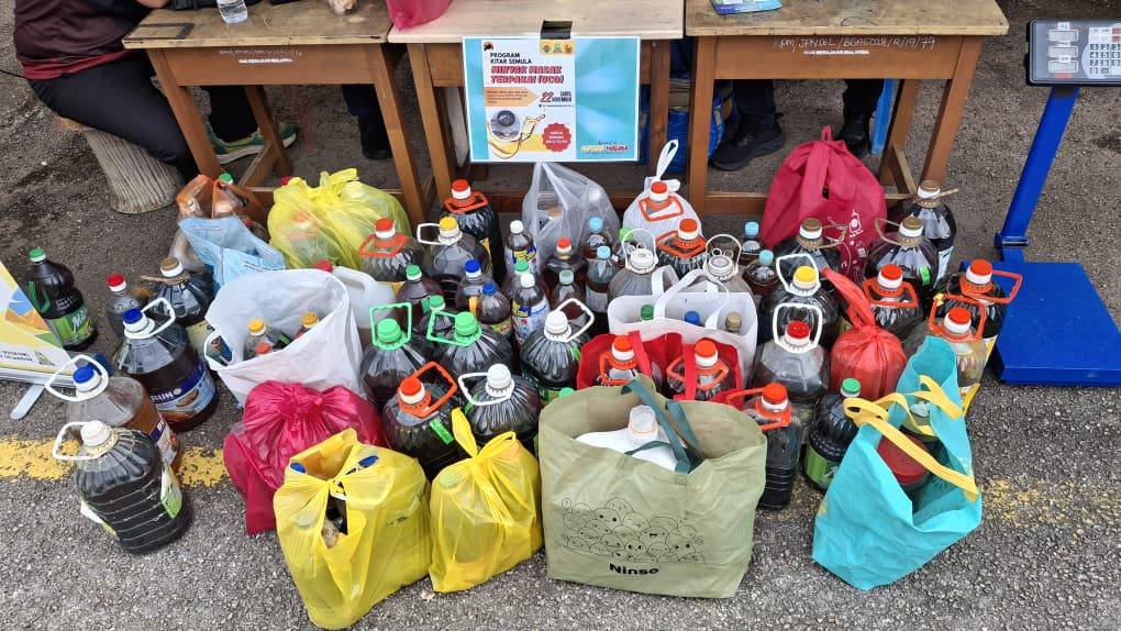 MPHS kumpul minyak masak terpakai, perkasa kelestarian alam