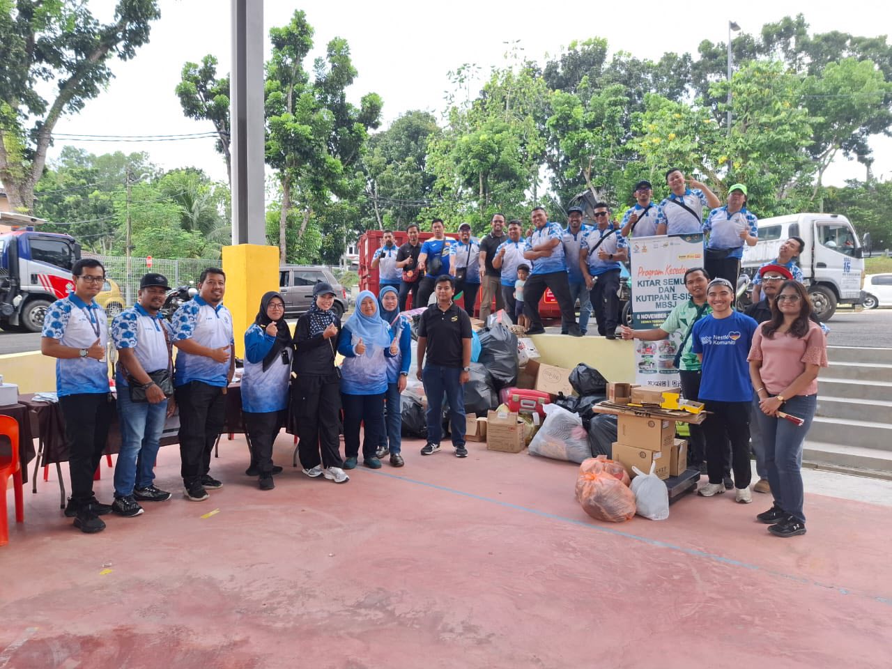 540kg bahan kitar semula berjaya dikutip di Saujana Puchong