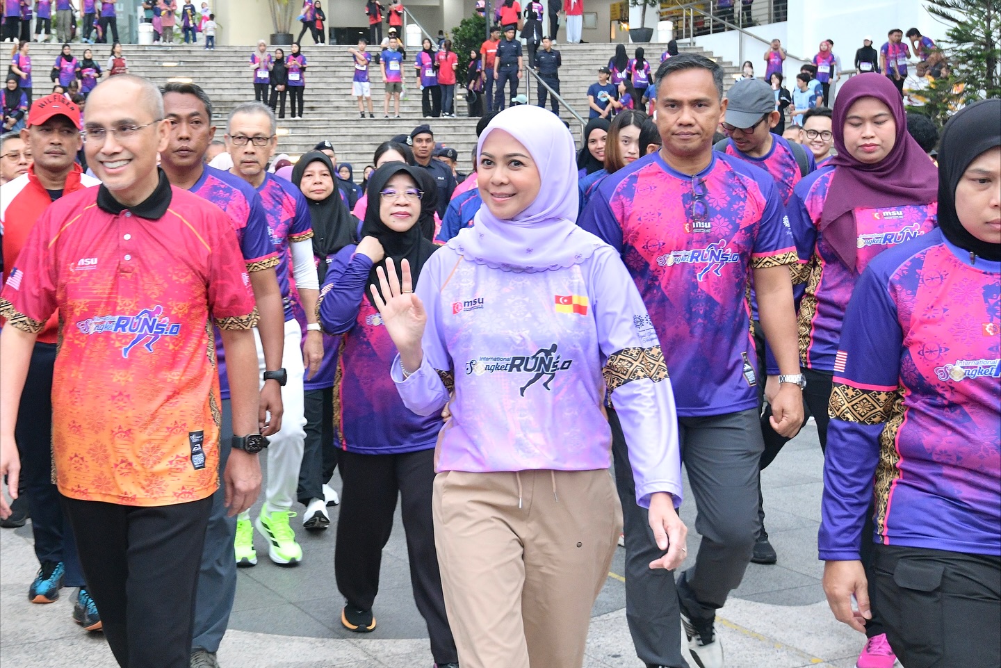 MSU himpun 6,000 peserta Larian Songket, dirai Tengku Permaisuri Selangor