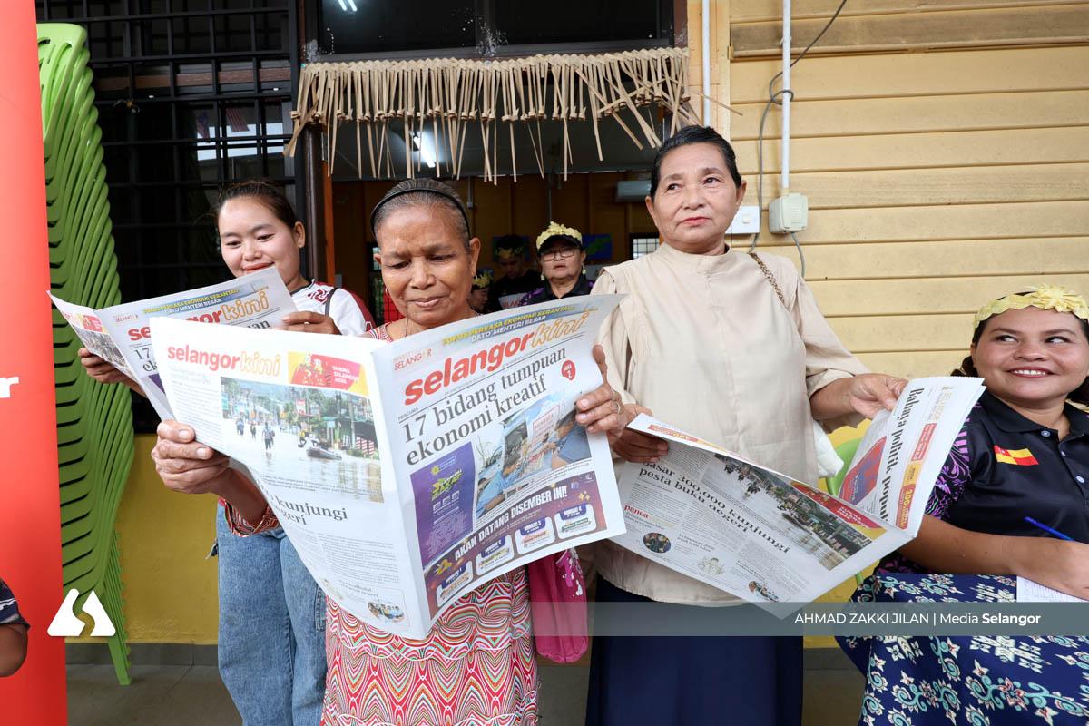 Media Selangor, rakan strategik salur hampir RM100,000 bantu komuniti Orang Asli