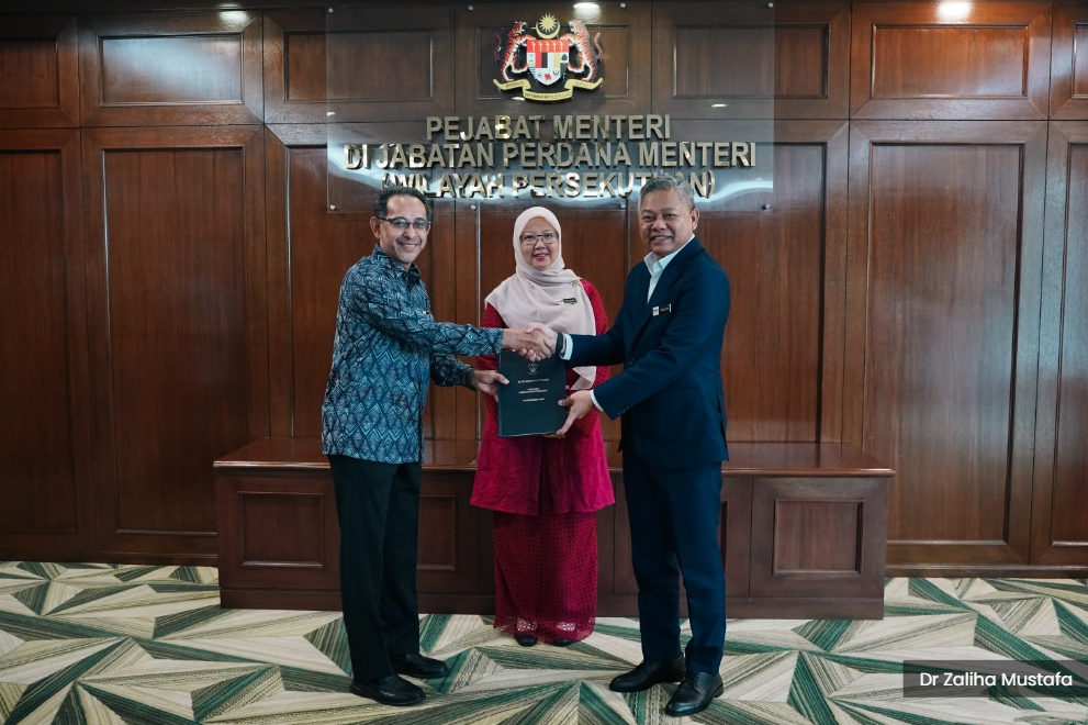 沙克里获受委布城机构主席 扎丽哈:有望加强布城发展