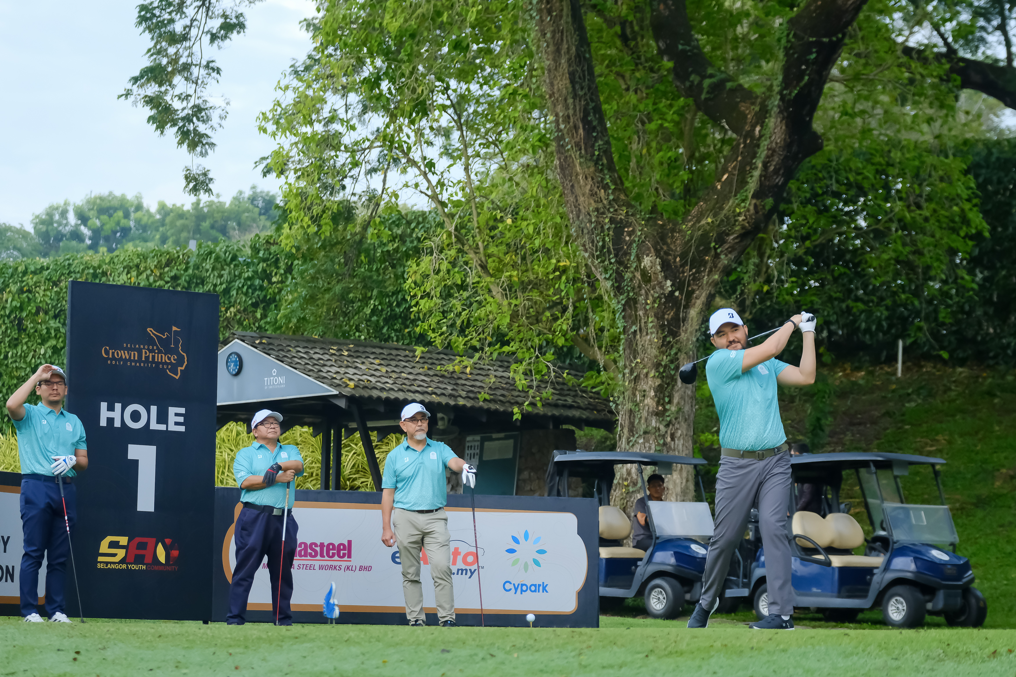 132 pemain sertai Kejohanan Golf Amal SAY